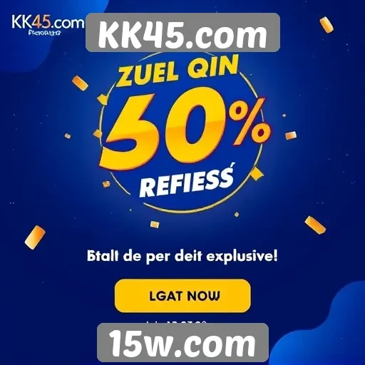 Promoções exclusivas do KK45.com atraem novos usuários