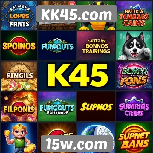 KK45.com oferece variedade de jogos para diversos públicos